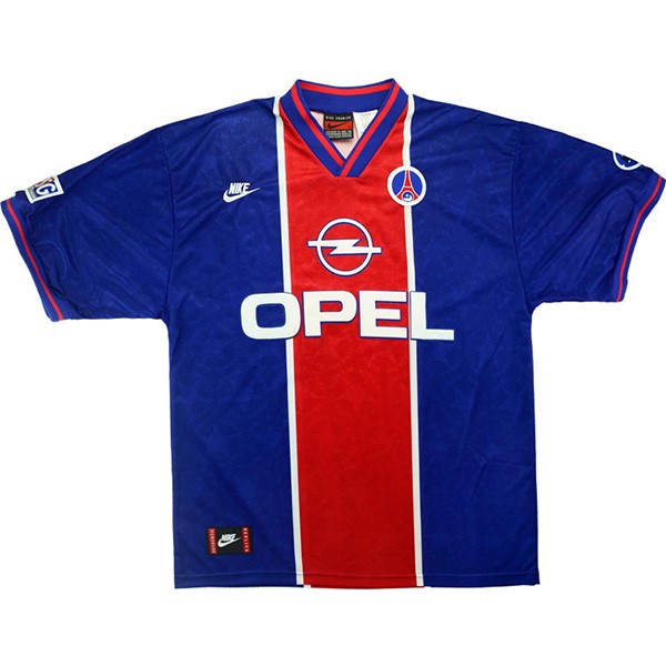 Tailandia Camiseta Paris Saint Germain Primera equipo Retro 1995 1996 Azul